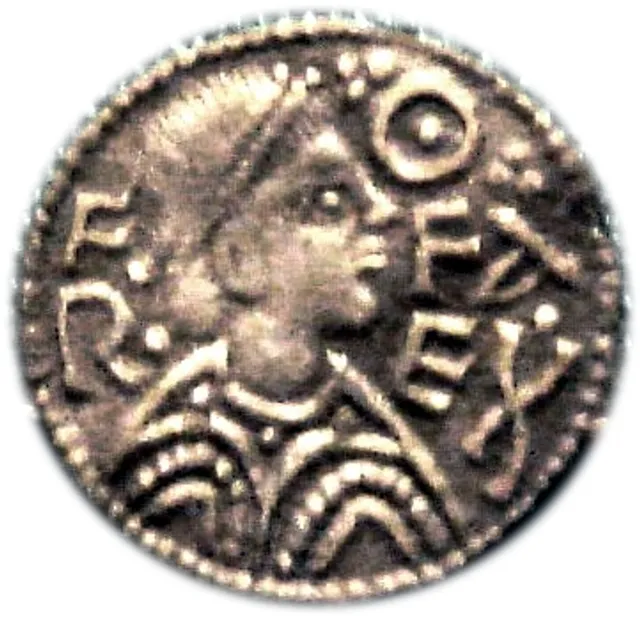 Silver broad penny of Offa of Mercia, British Museum